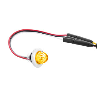 3/4 LED Marker Lamp - 3-Wire - Clear/Amber